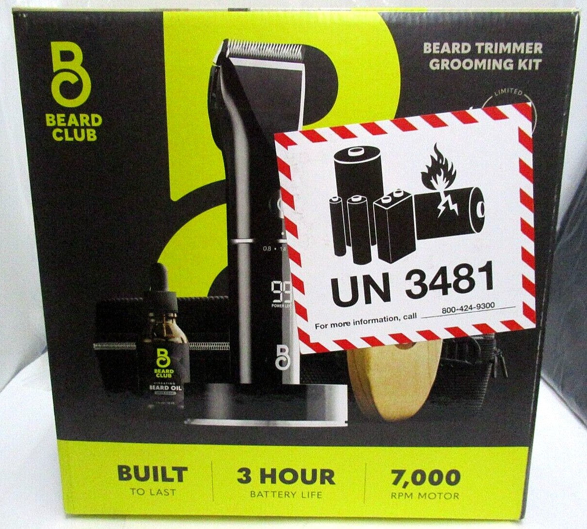Beard Club Beard Trimmer & Grooming Kit - Bellso